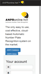 Mobile Screenshot of anpronline.net